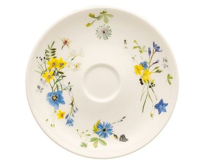 Rosenthal Brillance Fleurs des Alpes Espresso-Untertasse Coup 