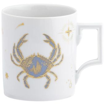 Meissen Henkelbecher Form Berlin Meissen Zodiac Collection Krebs V 0,25 L 