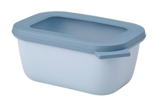 Mepal Multischüssel Cirqula Rechteckig 750 ml Nordic Blue 
