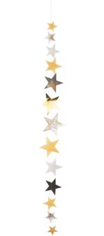 Räder Taumelnde Sternekette L 95 cm 