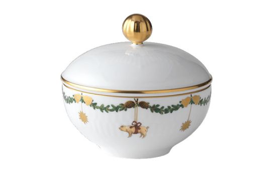 Royal Copenhagen Starfluted Christmas Zuckerdose mit Deckel 39 cl 
