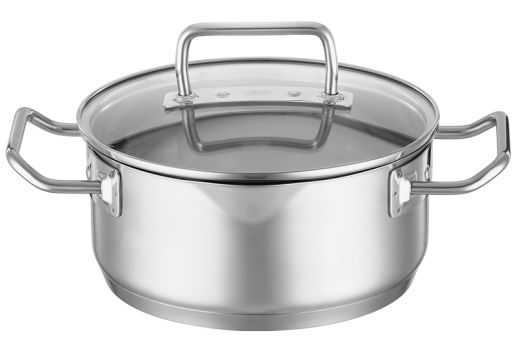 Rösle Bratentopf Ø 20 cm Expertiso mit Deckel Edelstahl 