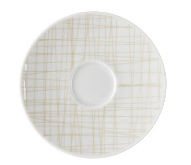 Rosenthal Mesh Line Cream Espresso-Untertasse 