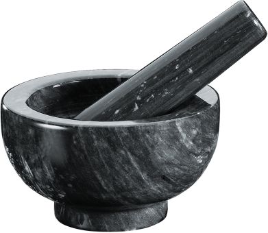 Küchenprofi Mörser Marmor schwarz 11 cm 